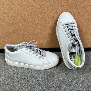 Thousand Fell Women's Low Top Sneakers in Gray White Size 8